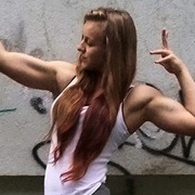 Teen muscle girl Bodybuilder Valery